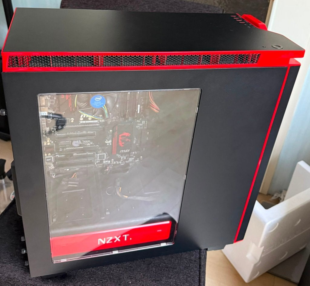 Complete PC Basis in NZXT H440 – i5-6500 – 16GB DDR4, Ophalen, Gebruikt, Gaming, 3 tot 4 Ghz