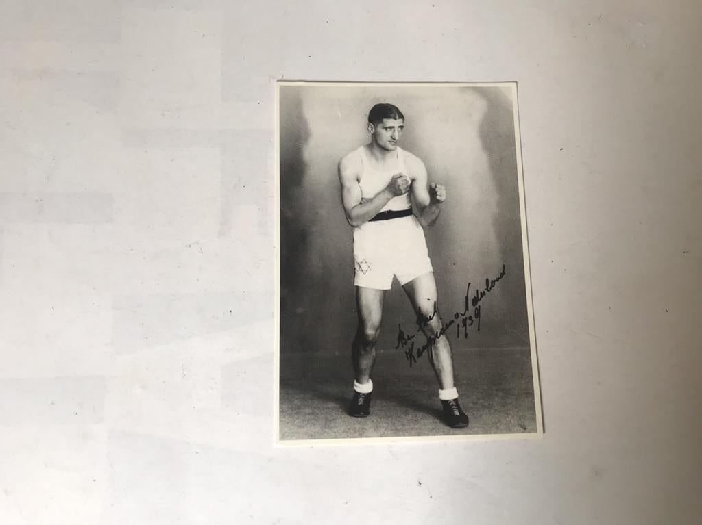 Ansichtkaart: Ben Bril- kampioen van Nederland boksen 1939., Verzamelen, Ophalen of Verzenden, 1920 tot 1940, Ongelopen, Sport en Spel