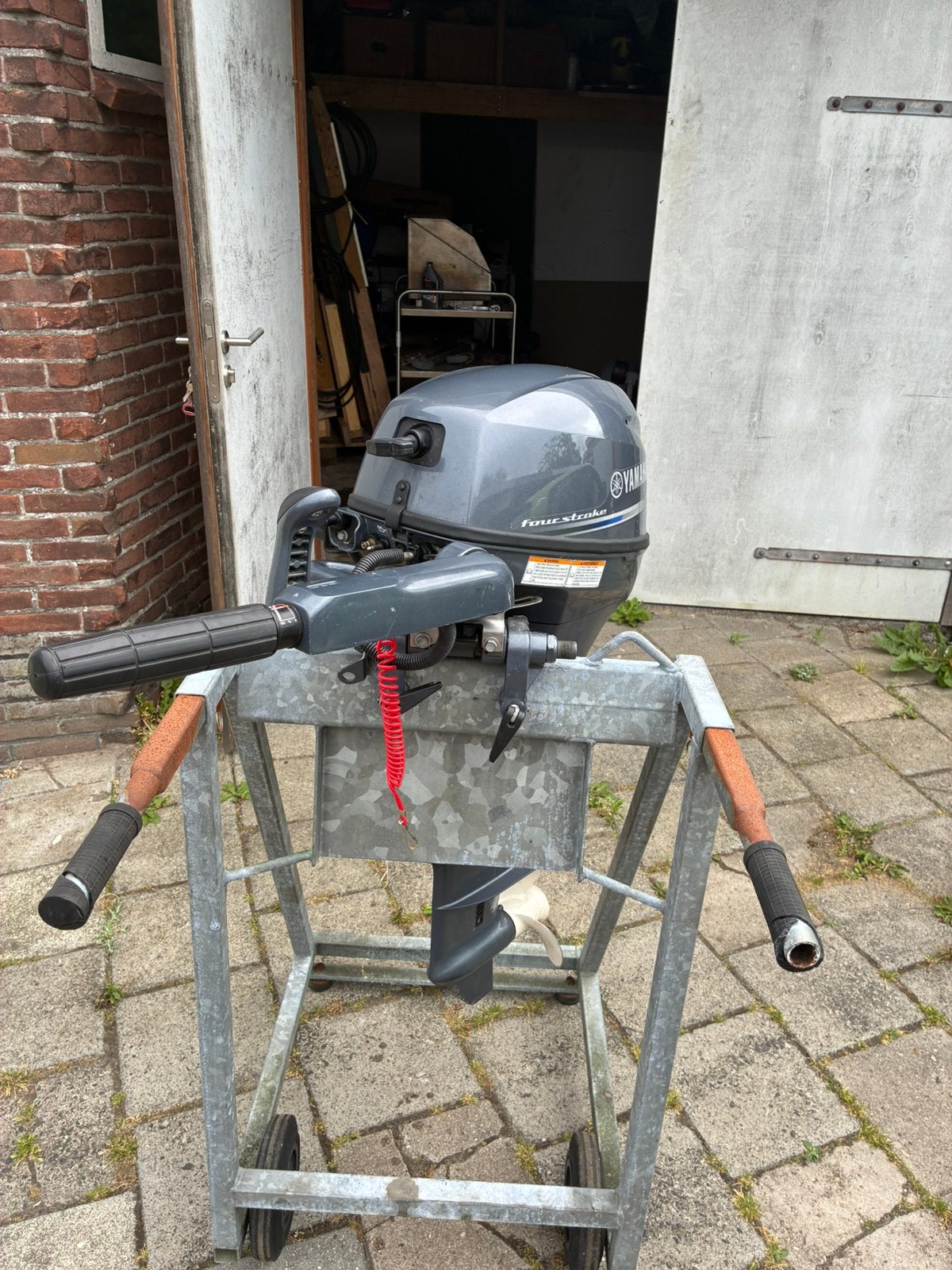 Yamaha 8 pk 4 takt korststaart, Watersport en Boten, Ophalen, Zo goed als nieuw, Benzine, 5 tot 10 pk