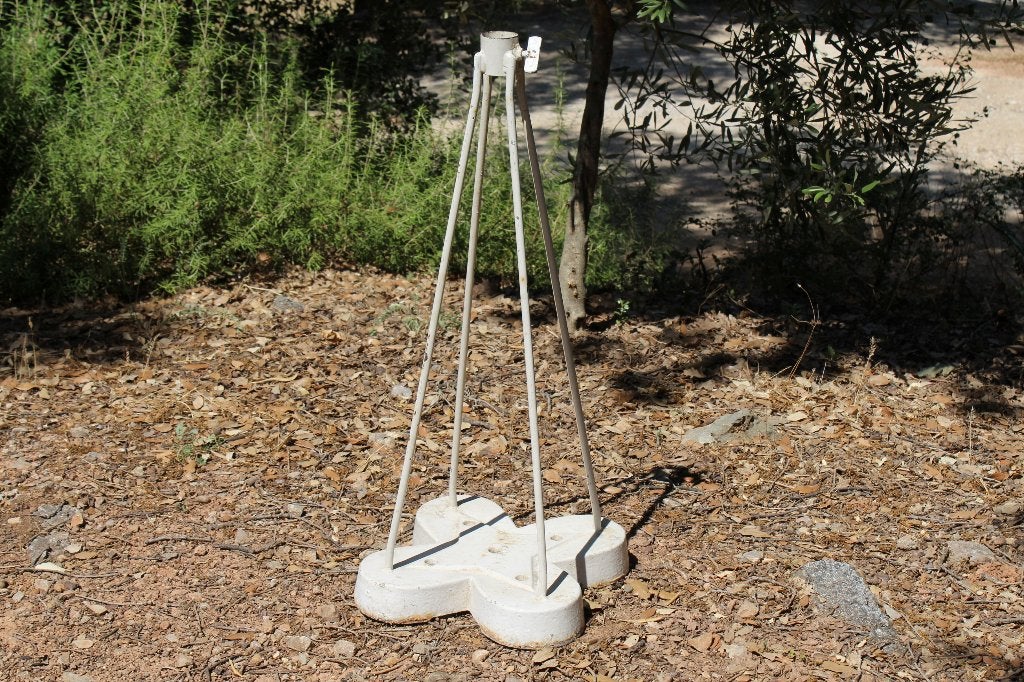 Brocante - Provençaalse parasolvoet!, Ophalen, Gebruikt, Minder dan 1 meter, Parasolvoet