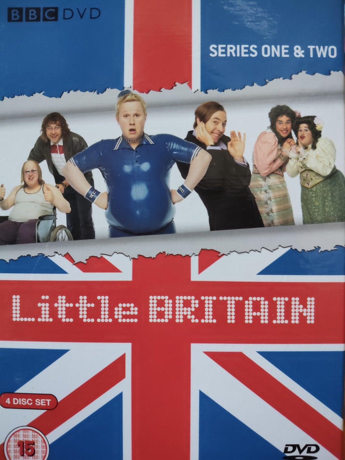 Little Britain - Series 1 & 2 Dvd boxset UK Import ZGAN!!, Cd's en Dvd's, Engels, Seizoen 1, Engels, Ophalen of Verzenden
