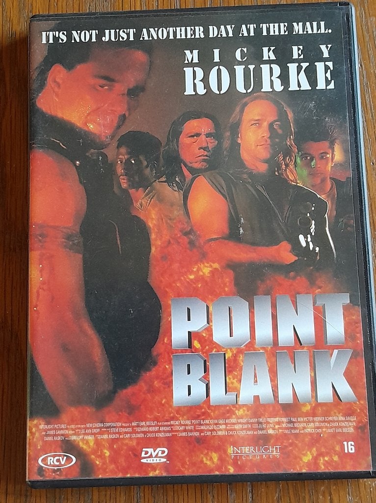 Point blank dvd zgan, Vanaf 16 jaar, Ophalen of Verzenden, Zo goed als nieuw