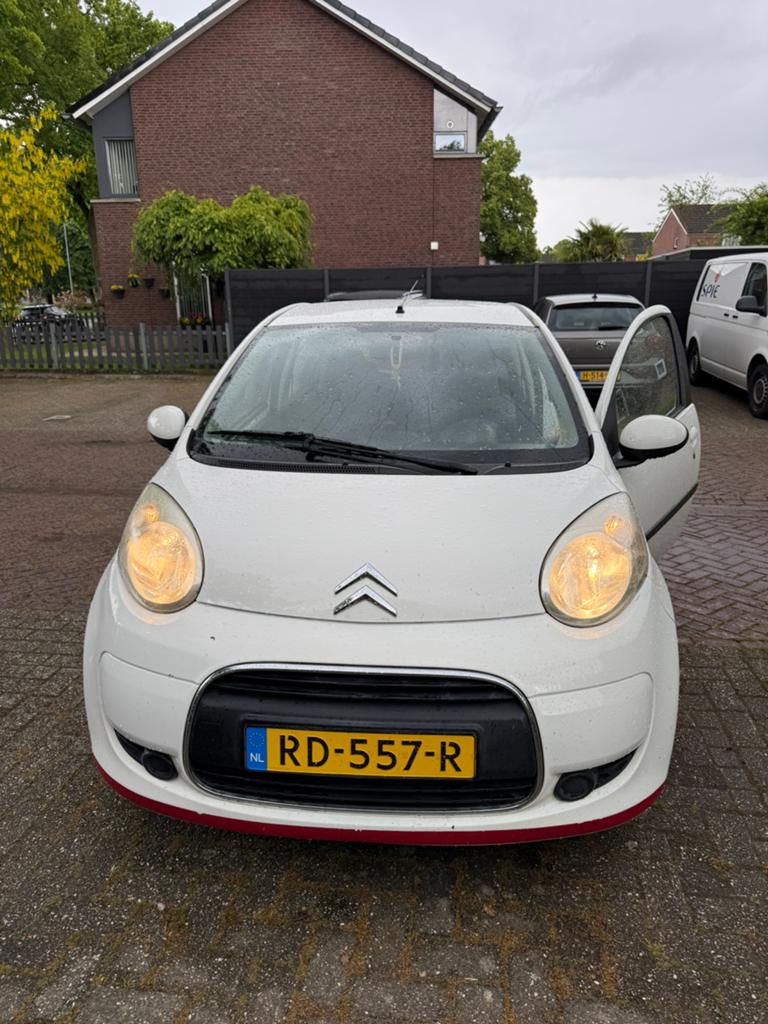 Citroën C1 1.0 3-DRS 2010 Wit, Voorwielaandrijving, 4 stoelen, C1, Handgeschakeld