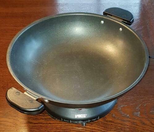 Princess wok, Witgoed en Apparatuur, Gourmetstellen, Ophalen of Verzenden, Zo goed als nieuw, 4 t/m 7 personen