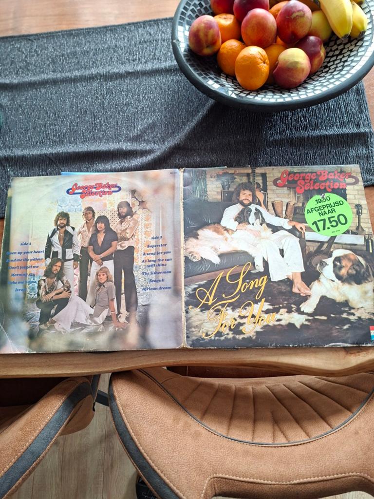George Baker Selection - A Song For You LP (Gebruikt), Cd's en Dvd's, Gebruikt, Ophalen of Verzenden, 12 inch, Gatefold hoes
