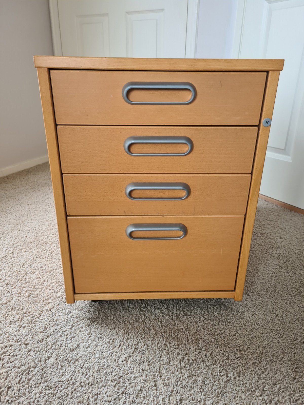 Ladenkastje Ikea Effektiv, 4 lades. Ladenblok., Ophalen, Gebruikt, 50 tot 100 cm, 3 of 4 laden