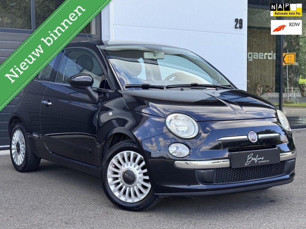 Fiat 500 1.2 Lounge Carplay | Panodak | Org NL | NAP!, Auto's, Fiat, Bedrijf, Te koop, ABS, Airbags, Airconditioning, Alarm, Apple Carplay