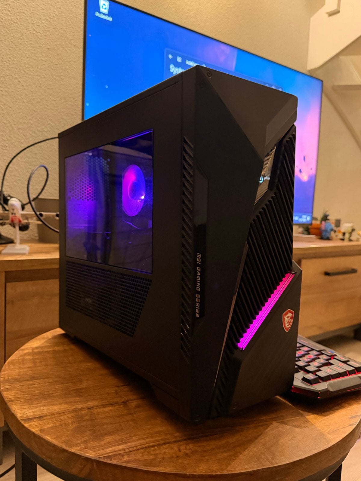 MSI Gaming PC - RTX 4060 Ti, 16 GB RAM en i7-13700F, Computers en Software, Ophalen, 2 tot 3 Ghz, Zo goed als nieuw, Gaming