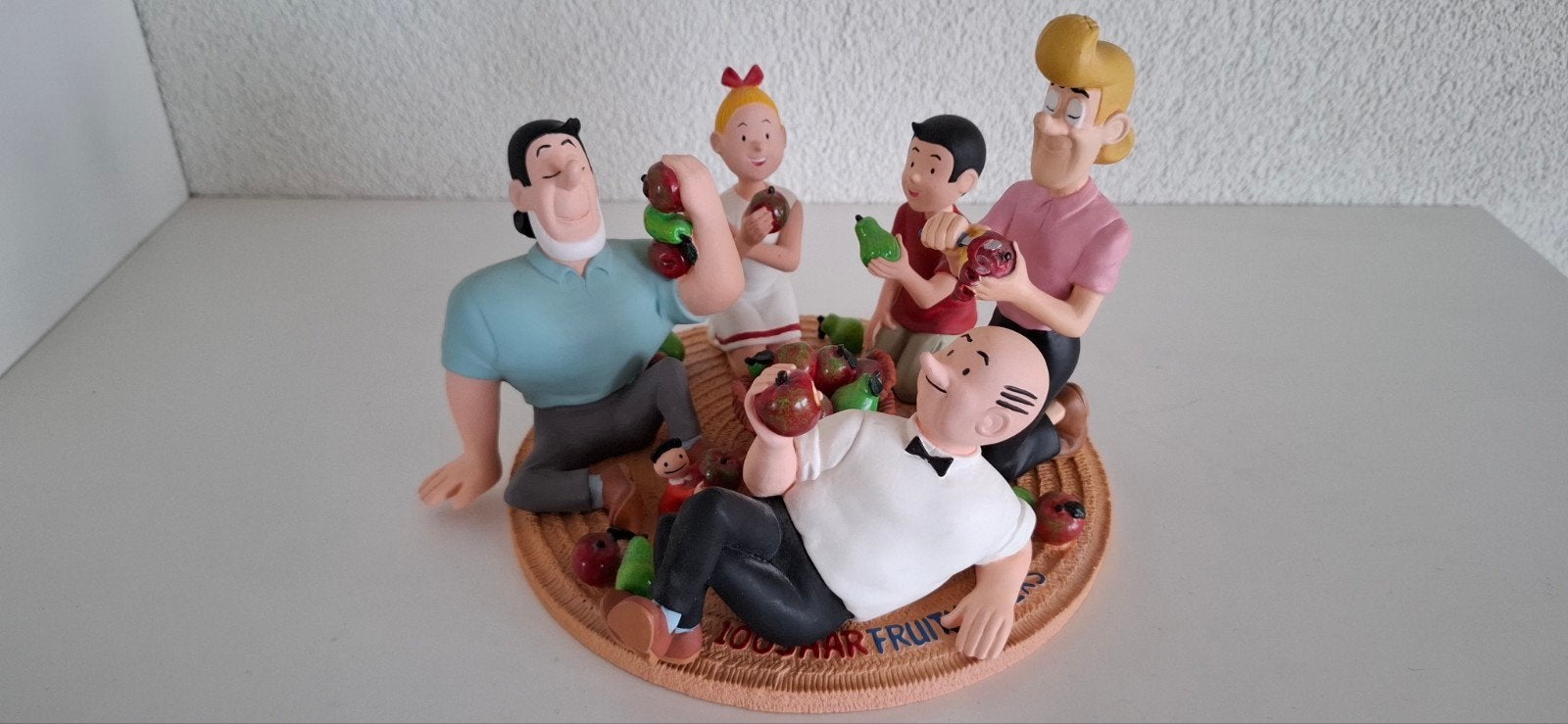 Suske en Wiske beeldjes - De Gezonde Familie (Fruitmasters), Ophalen of Verzenden