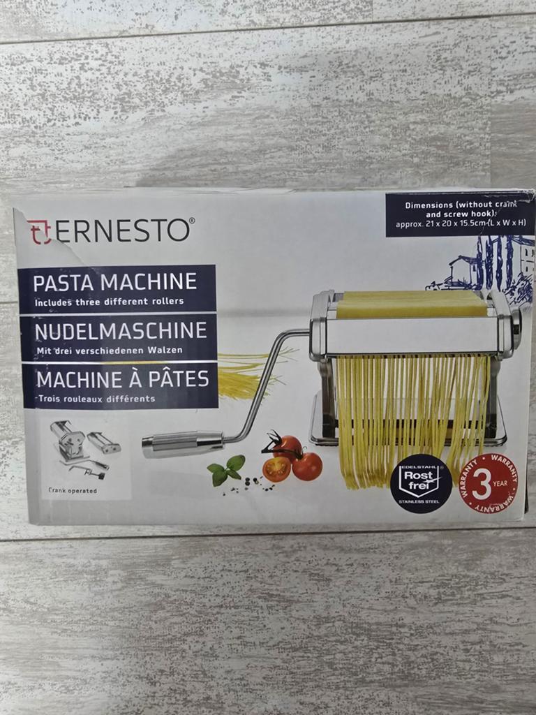 Pastamachine, Witgoed en Apparatuur, Minder dan 1 liter, Ophalen, Nieuw, 1 snelheid