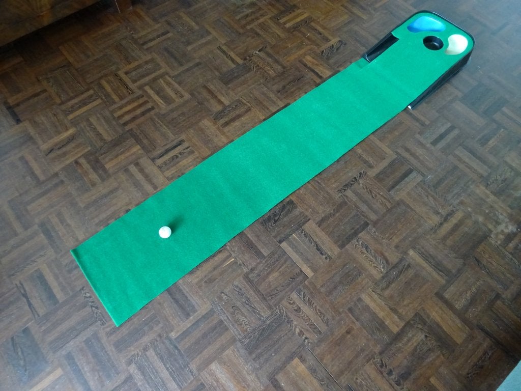 GOLF CONFIDENCE HAZARD PUTTING MAT (NIEUW IN DOOS), Sport en Fitness, Golf, Ophalen of Verzenden, Nieuw, Overige typen, Overige merken