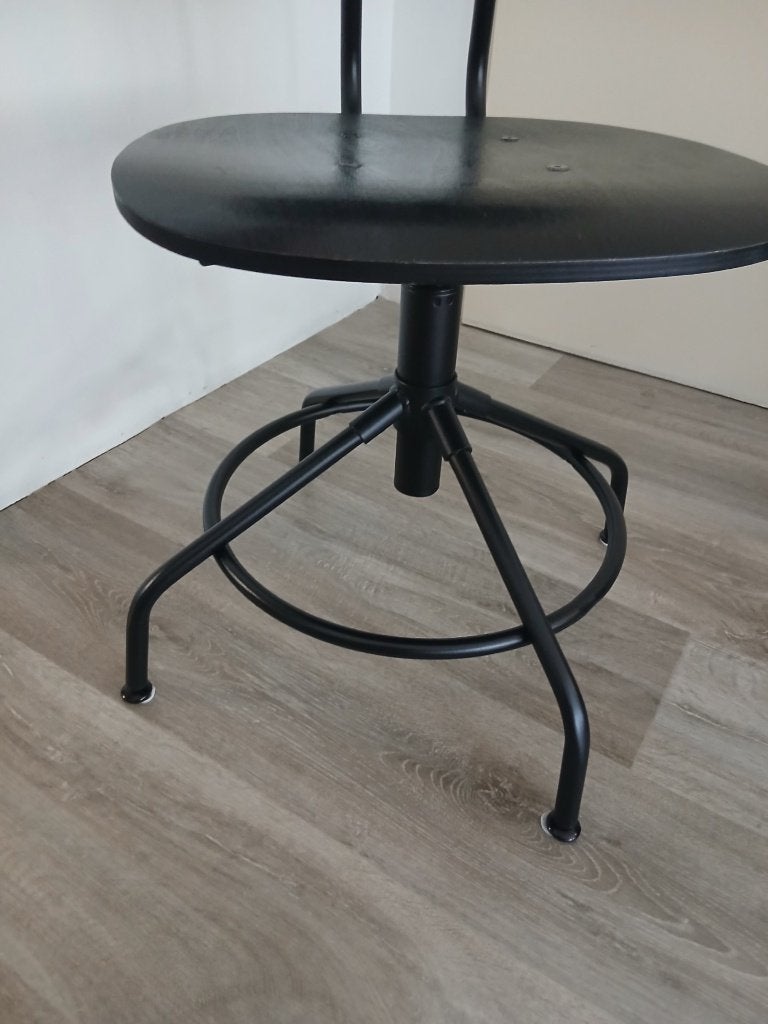 Foto 4 van Bureaustoel Ikea Kullaberg - draaistoel zwart