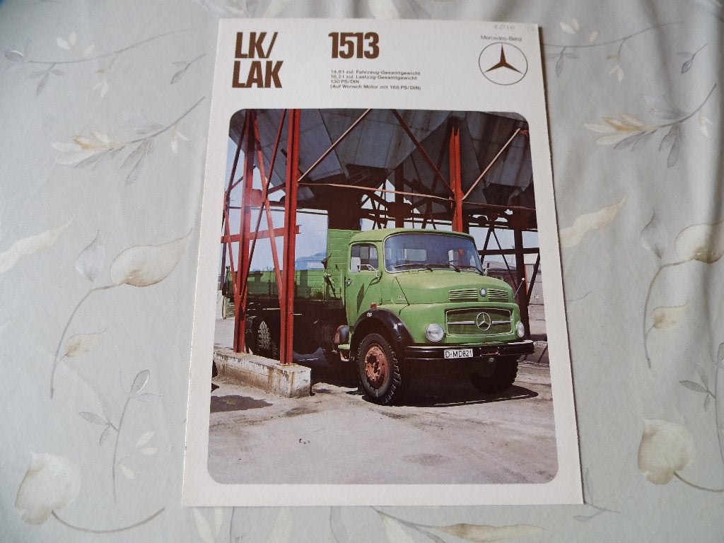 Mercedes Benz LK/LAK  1513  1973, Verzenden, Zo goed als nieuw, Mercedes