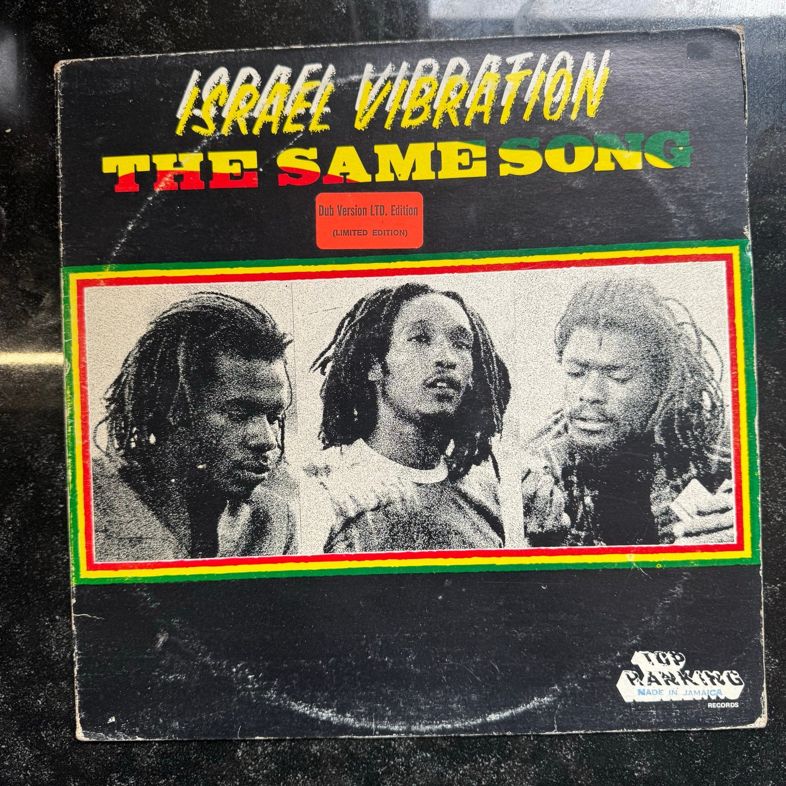 Israel Vibration - The Same Song (Dub Version LTD. Edition), LP, Gebruikt, Ophalen of Verzenden, 12 inch