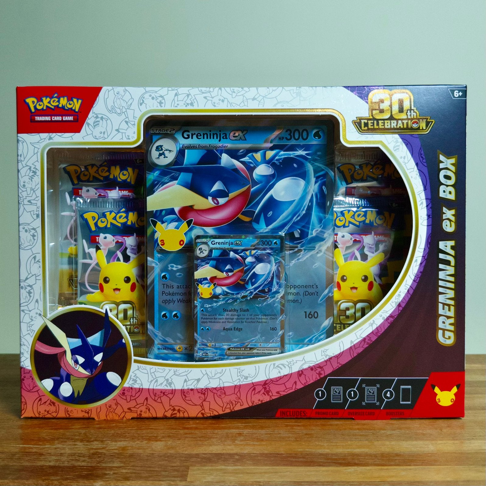 30th Celebration Greninja ex Box (sealed), Ophalen, Nieuw, Boosterbox, Foil