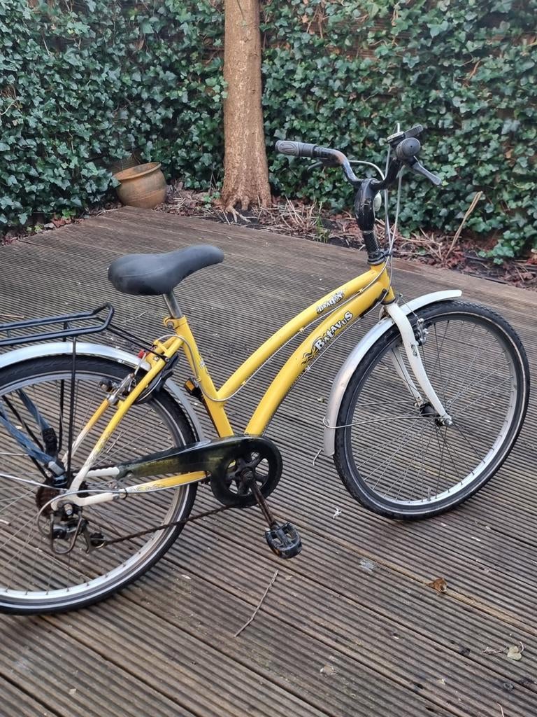 Batavus Dragon kinderfiets 26 inch, Ophalen, Gebruikt, 20 inch of meer, Batavus