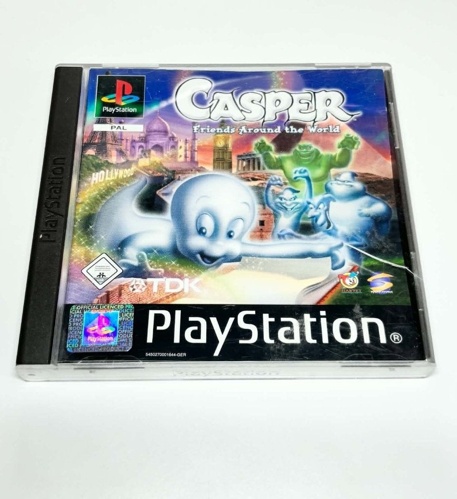 Casper Friends Around the World Playstation 1 Ps1, Spelcomputers en Games, Games | Sony PlayStation 1, Avontuur en Actie, 1 speler