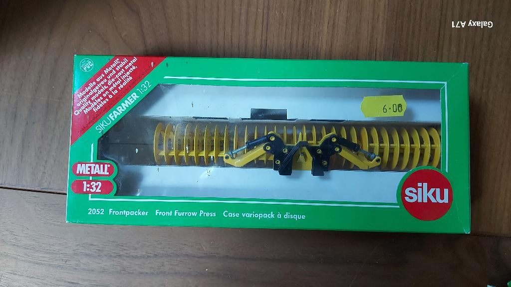 Siku 2052 Frontpacker - geel, Ophalen of Verzenden, Zo goed als nieuw, Tractor of Landbouw, SIKU