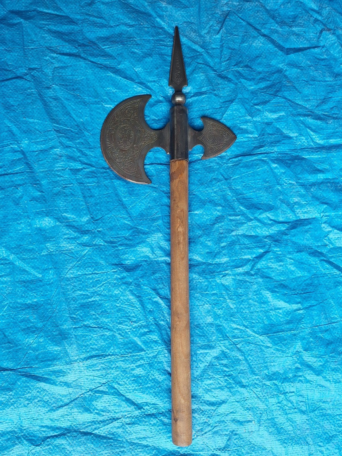 Decoratieve Hellebaard - Metaal en Hout, Ophalen of Verzenden