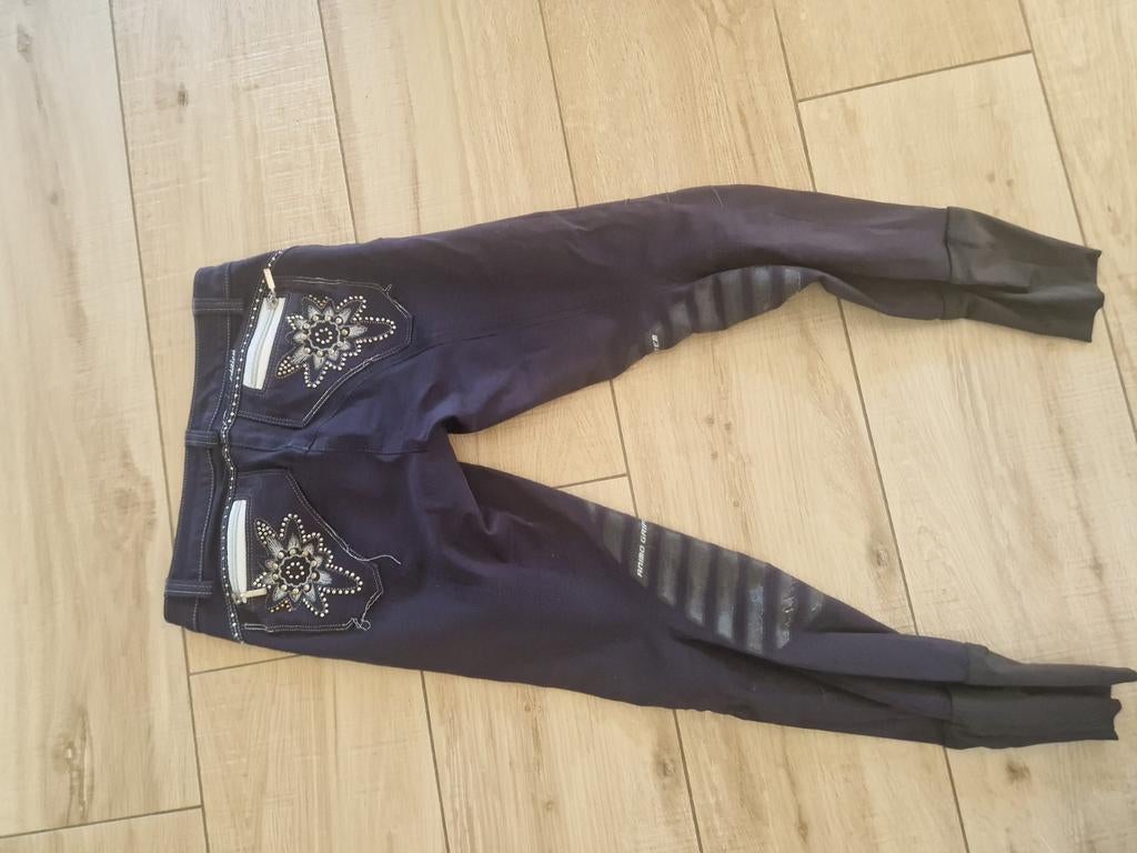 Mooie Animo rijbroek i38 D32, Ophalen of Verzenden, Gebruikt, Dressuur, Onderkleding