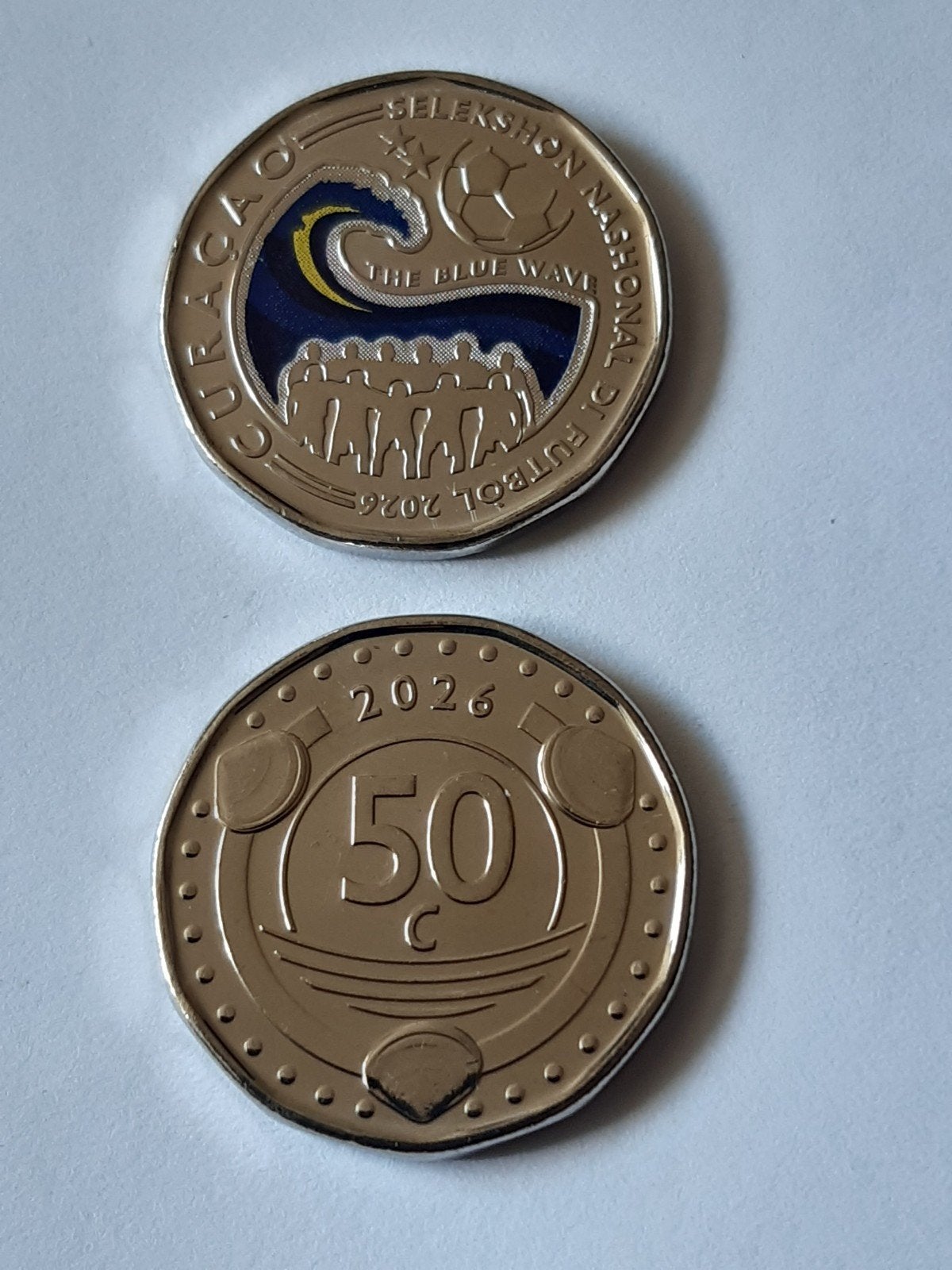 50 cent 2026 curacao wk voetbal unc kk f.9.7, Ophalen, Noord-Amerika
