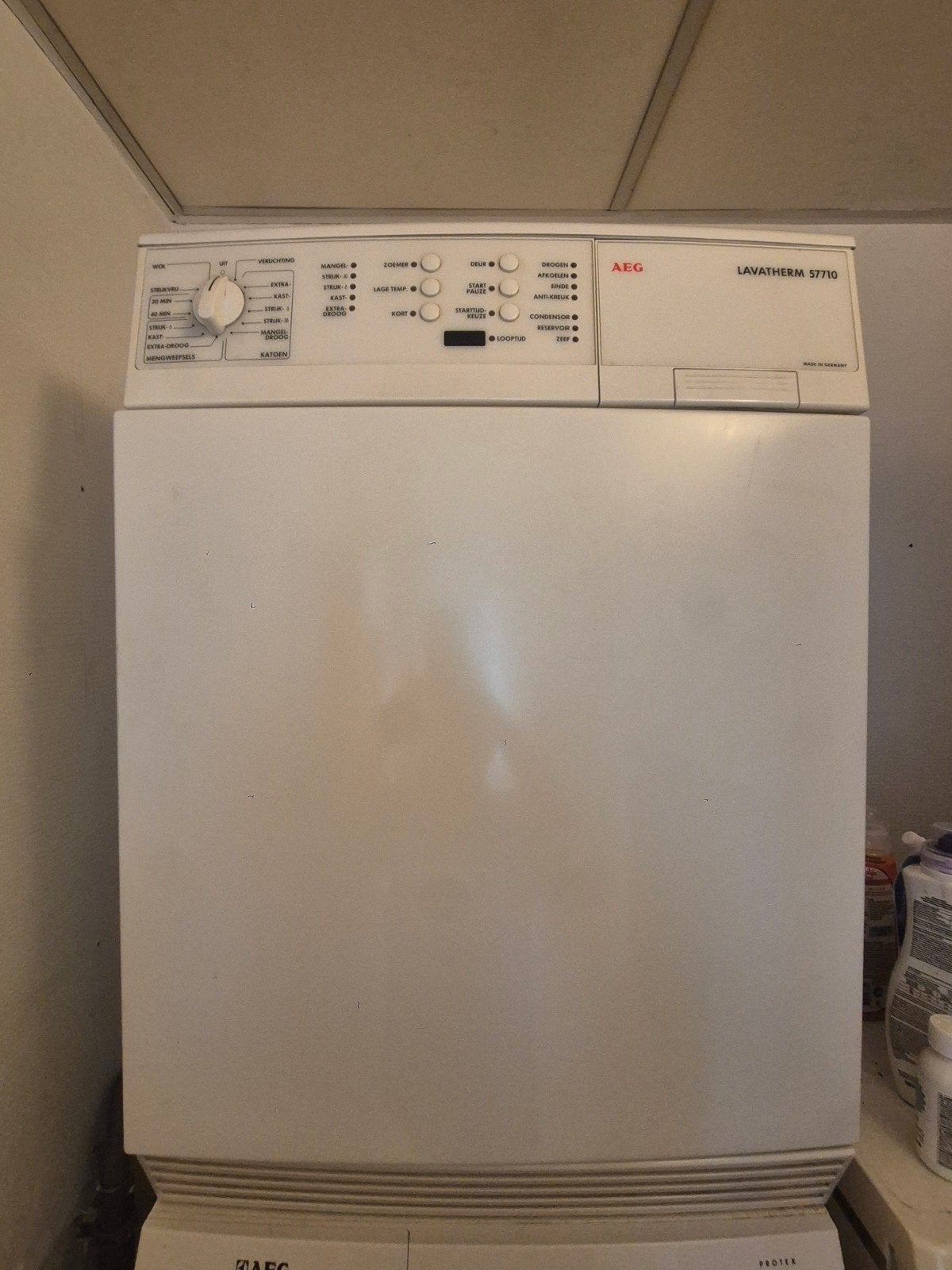 AEG Lavatherm 57710.  Wasdroger, Witgoed en Apparatuur, Wasdrogers, Gebruikt, Luchtafvoer, 85 tot 90 cm, Ophalen