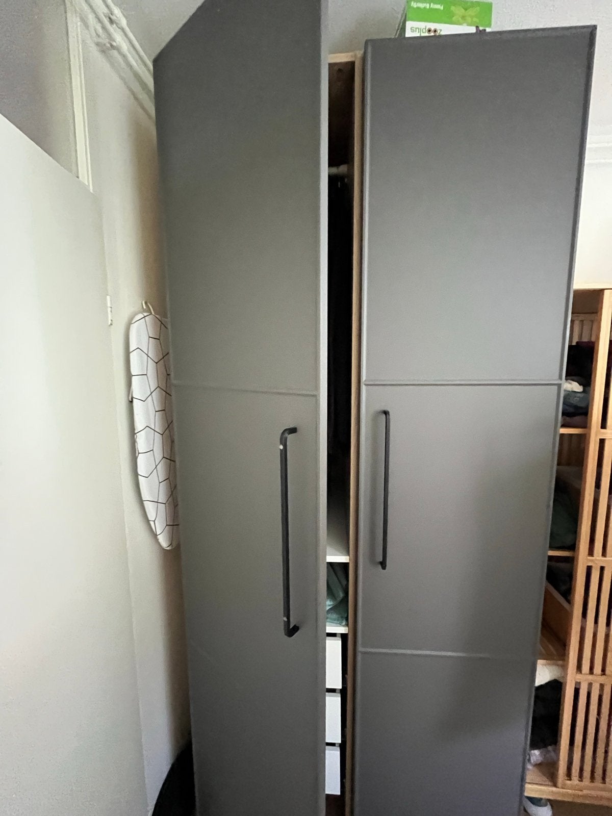 Deuren ikea paxkast, Doe-het-zelf en Verbouw, Deuren en Horren, Ophalen, Zo goed als nieuw, Binnendeur, Minder dan 200 cm