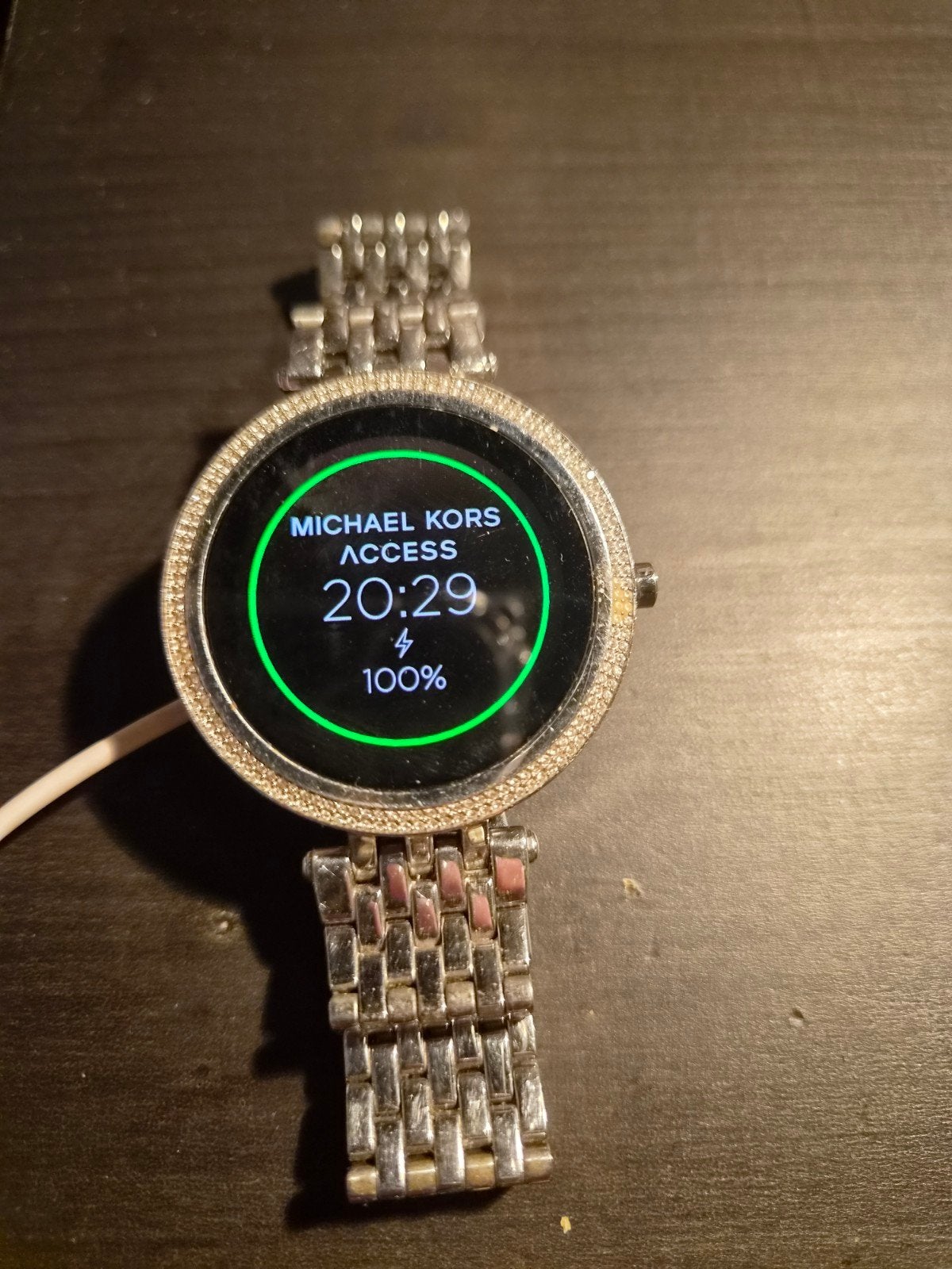 Michael Kors Access Smartwatch - Zo goed als nieuw, Ophalen of Verzenden, Zo goed als nieuw, Zilver, Michael Kors
