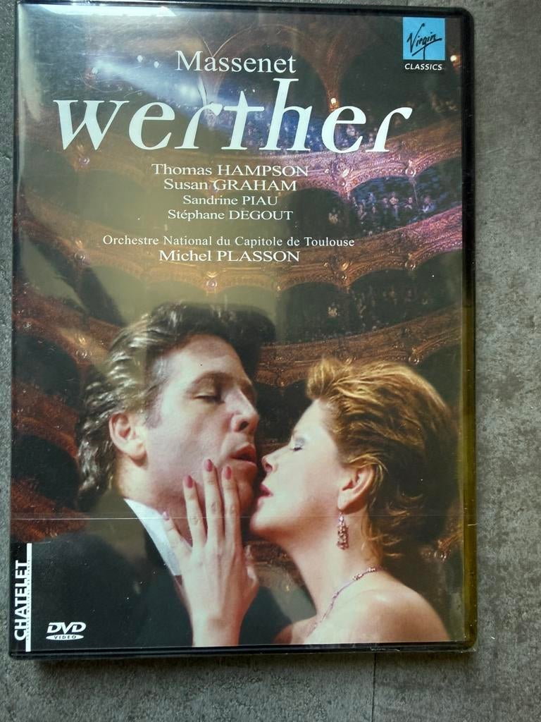 Massanet Werther thomas hampson dvd, Alle leeftijden, Ophalen of Verzenden, Zo goed als nieuw