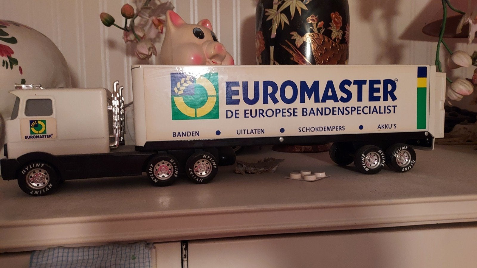 Modelvrachtwagen Euromaster - Hylint, Overige merken, Gebruikt, 1:32 tot 1:50, Ophalen of Verzenden