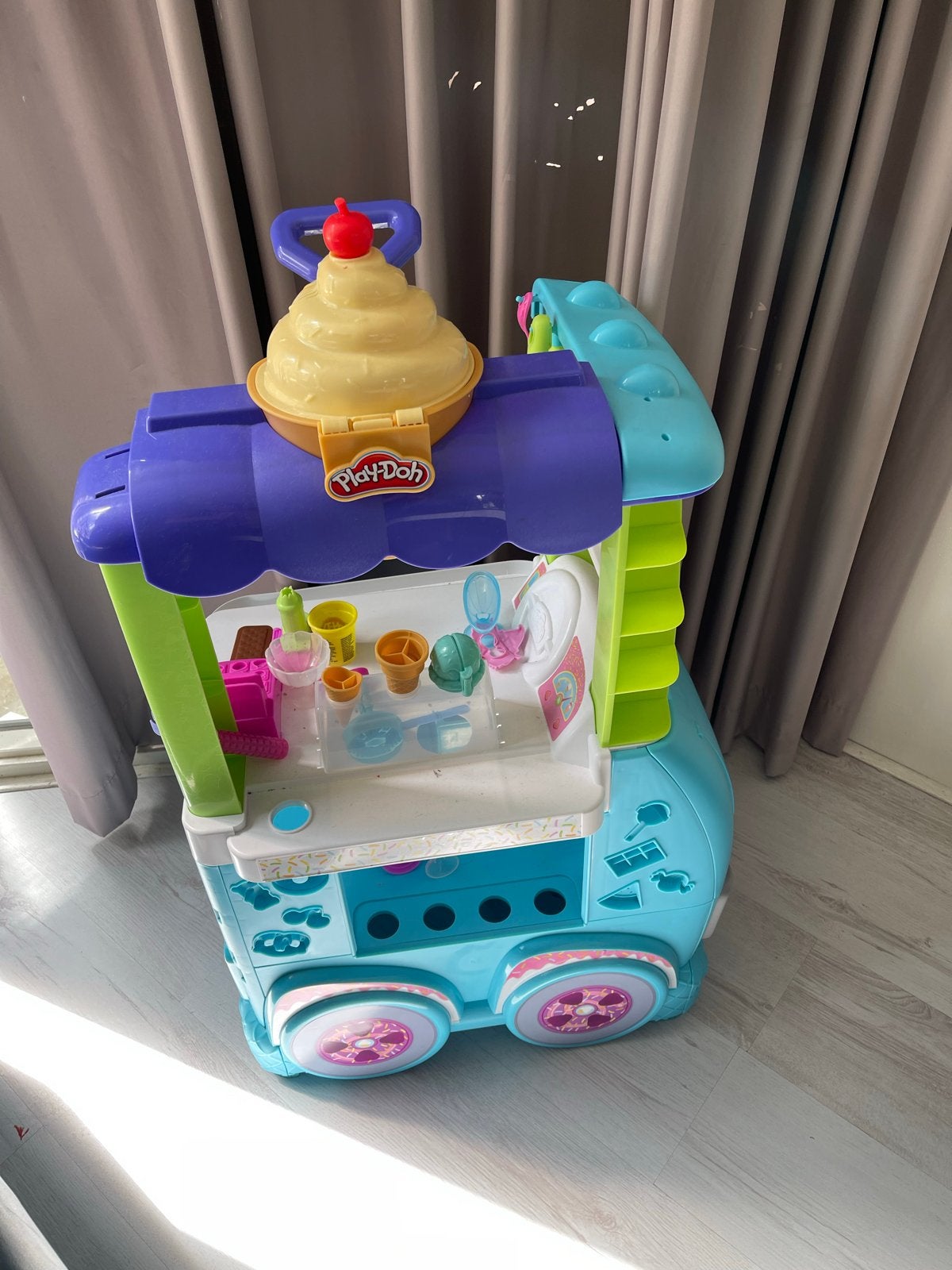 Play-Doh IJscowagen Speelset, Ophalen of Verzenden, Gebruikt, Jongen of Meisje