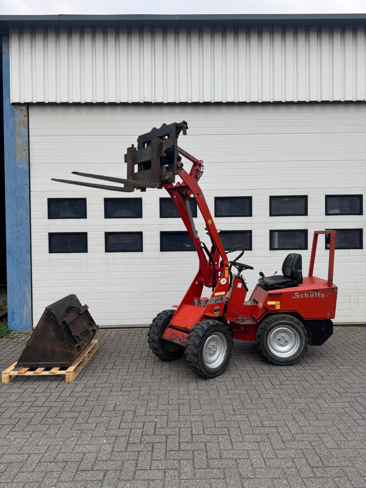 Schaffer 222S loader miniloader shovel kniklader, Ophalen, Overige typen