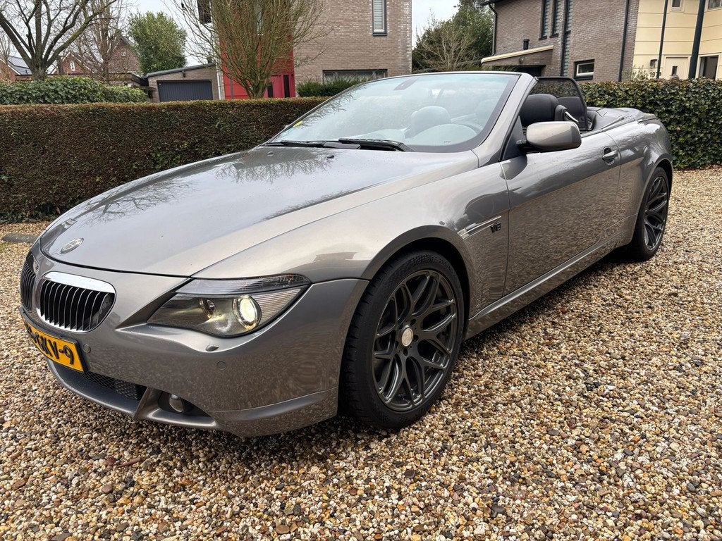 BMW 6-serie Cabrio 645Ci, Auto's, BMW, Bedrijf, Te koop, 6-Serie, ABS, Airbags, Airconditioning, Alarm, Automatische klimaatregeling