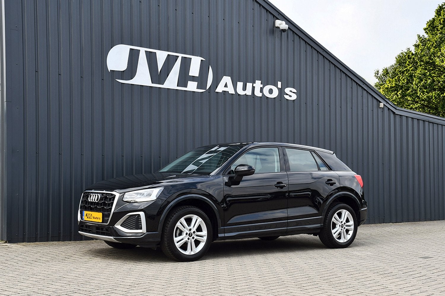 Audi Q2 35 (1.5) TFSi 150pk AUT/S-Tronic 12-2024 (Facelift), Auto's, Dealer onderhouden, 4 cilinders, Zwart, Bedrijf