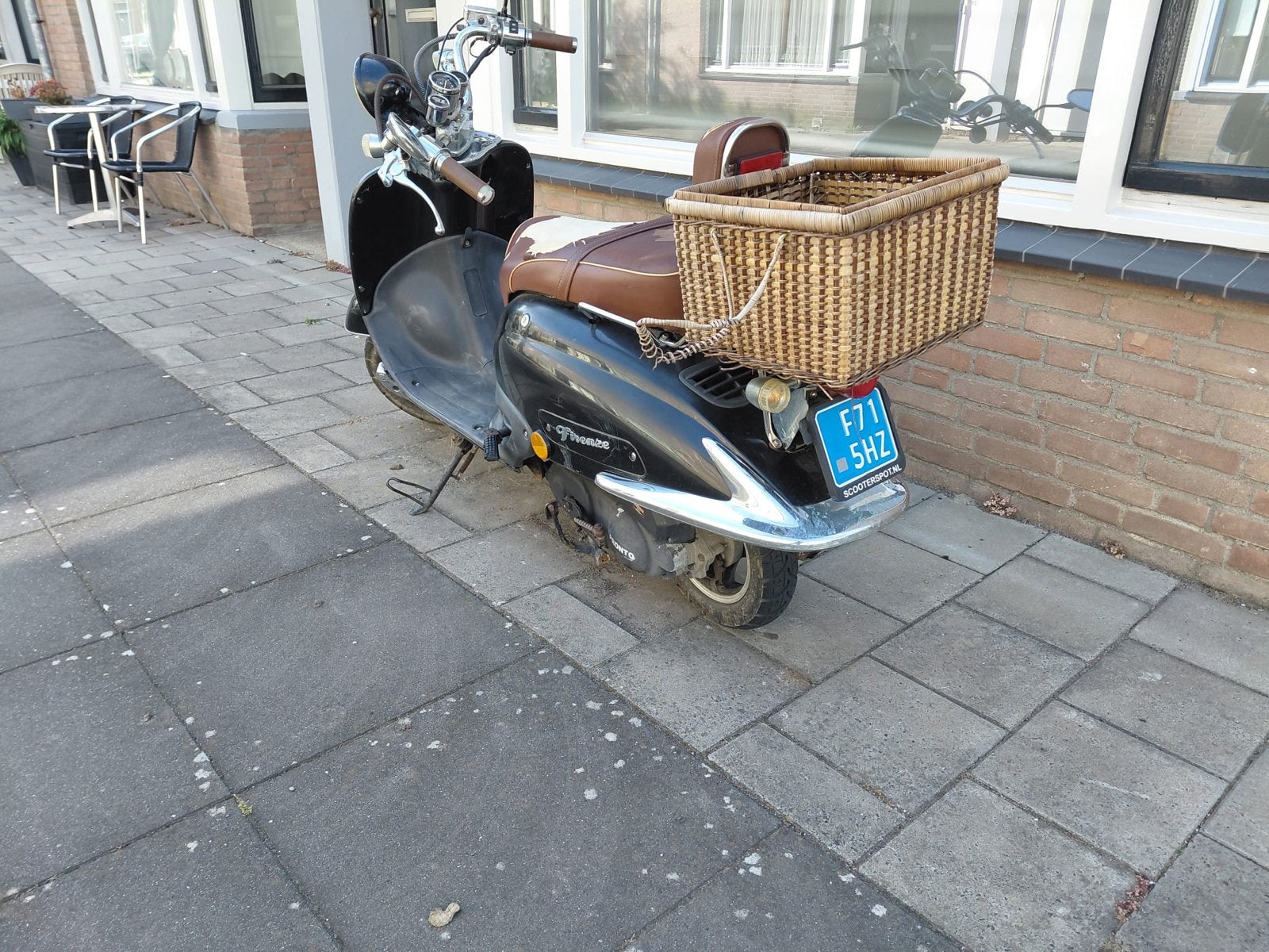 Opknap scooter, start gelijk en rijdt goed, Fietsen en Brommers, Snorfietsen en Snorscooters, Ophalen, Gebruikt, Benzine, Overige merken
