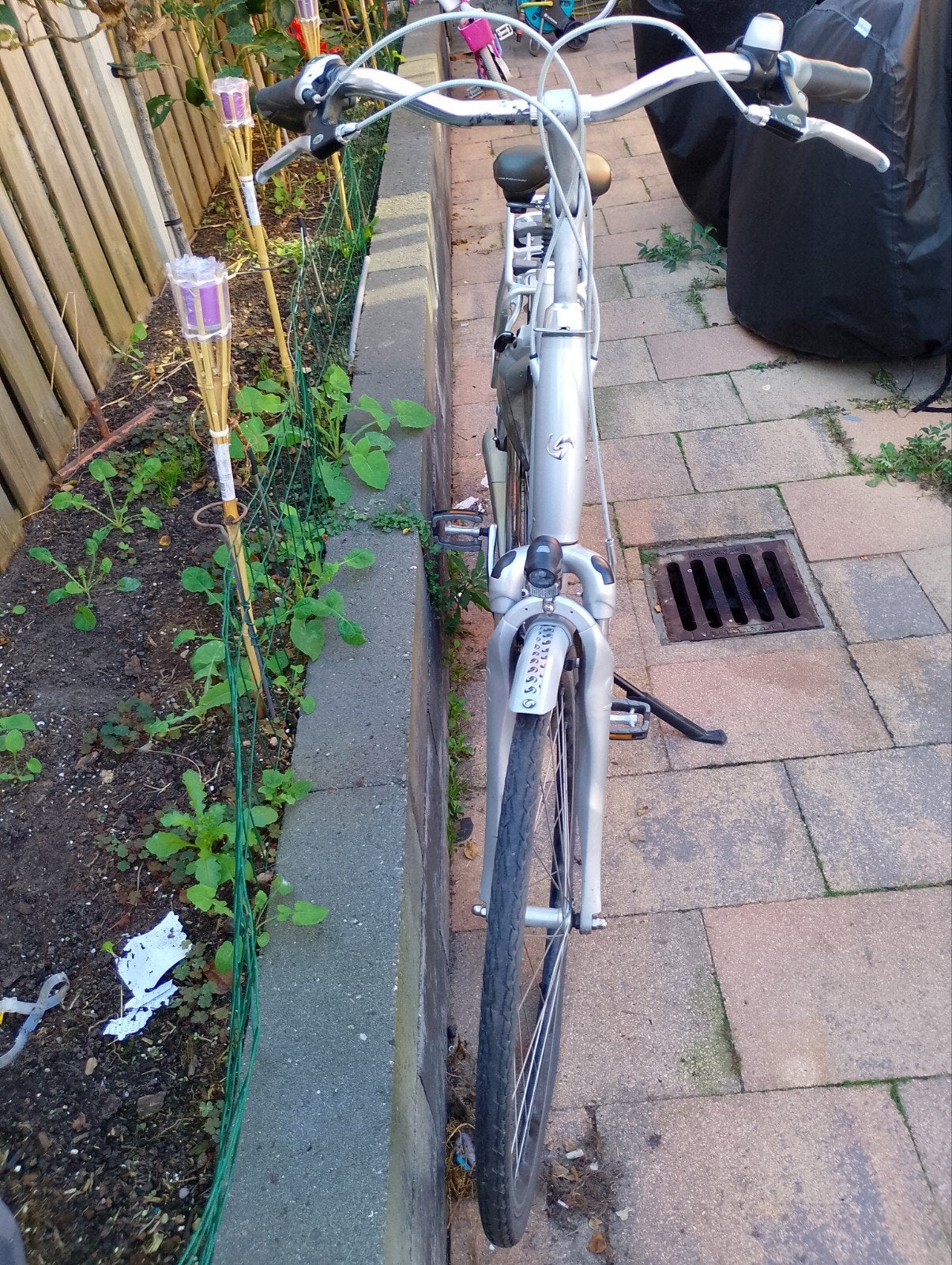 Sparta fiets met 7 versnellingen en framehoogte 57 cm, Ophalen, Sparta, Gebruikt, Versnellingen