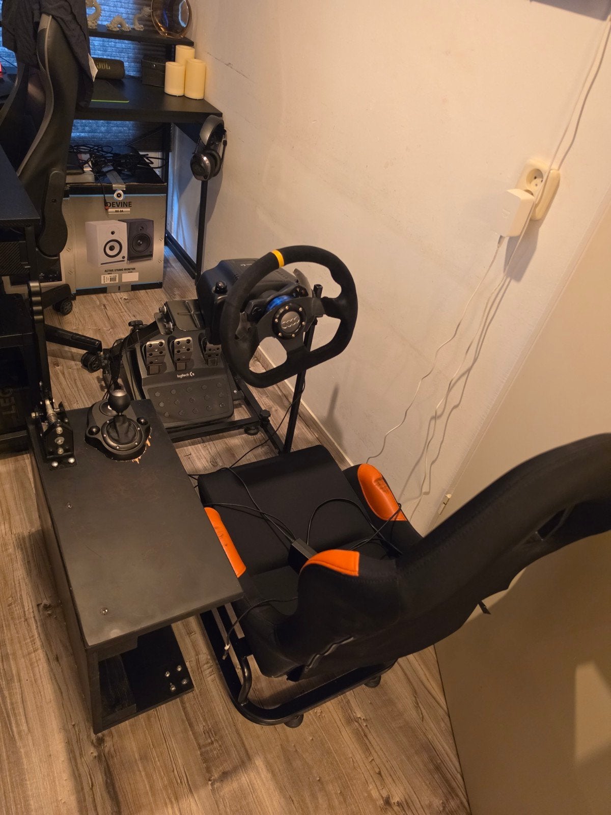 Logitech G29 racestuur met Playseat Evolution, Ophalen, Gebruikt