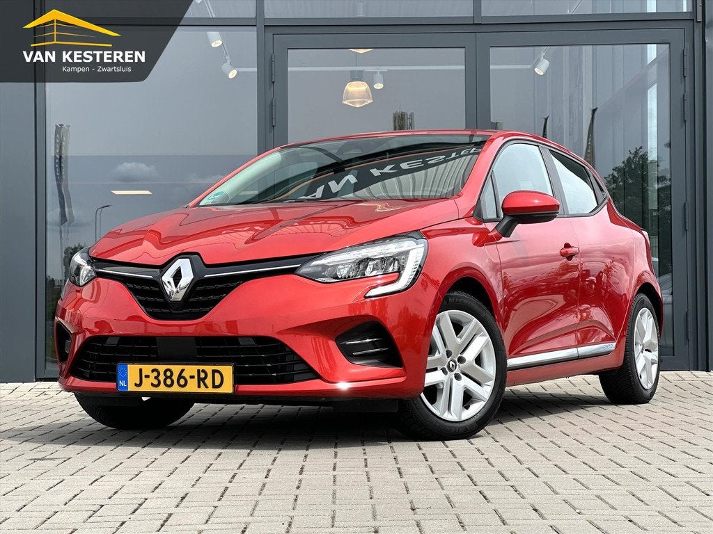 RENAULT Clio 1.0 TCe 100pk Bi-Fuel Zen | Trekh. | LED | Carp, 49 €/maand, Origineel Nederlands, Bedrijf, Handgeschakeld