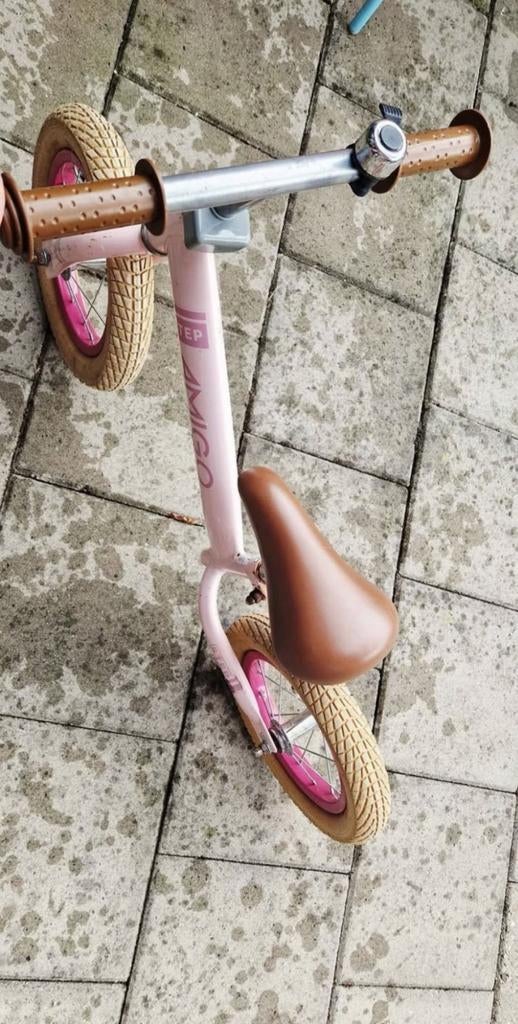 Amigo Step loopfiets roze - perfect voor de kleintjes!, Ophalen