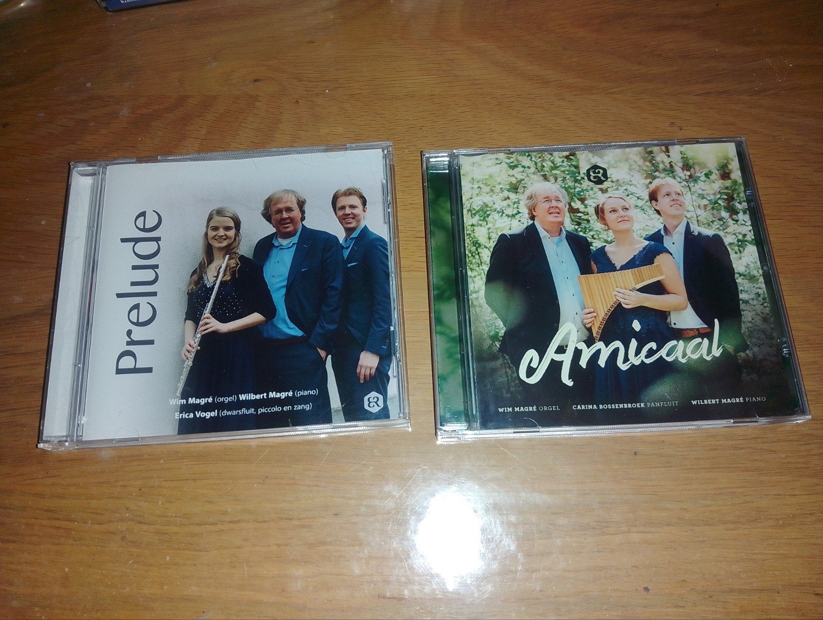 CD's Wim Magré & Wilbert Magré: Prelude & Amicaal, Cd's en Dvd's, Kamermuziek, Overige componisten, Ophalen of Verzenden, Zo goed als nieuw