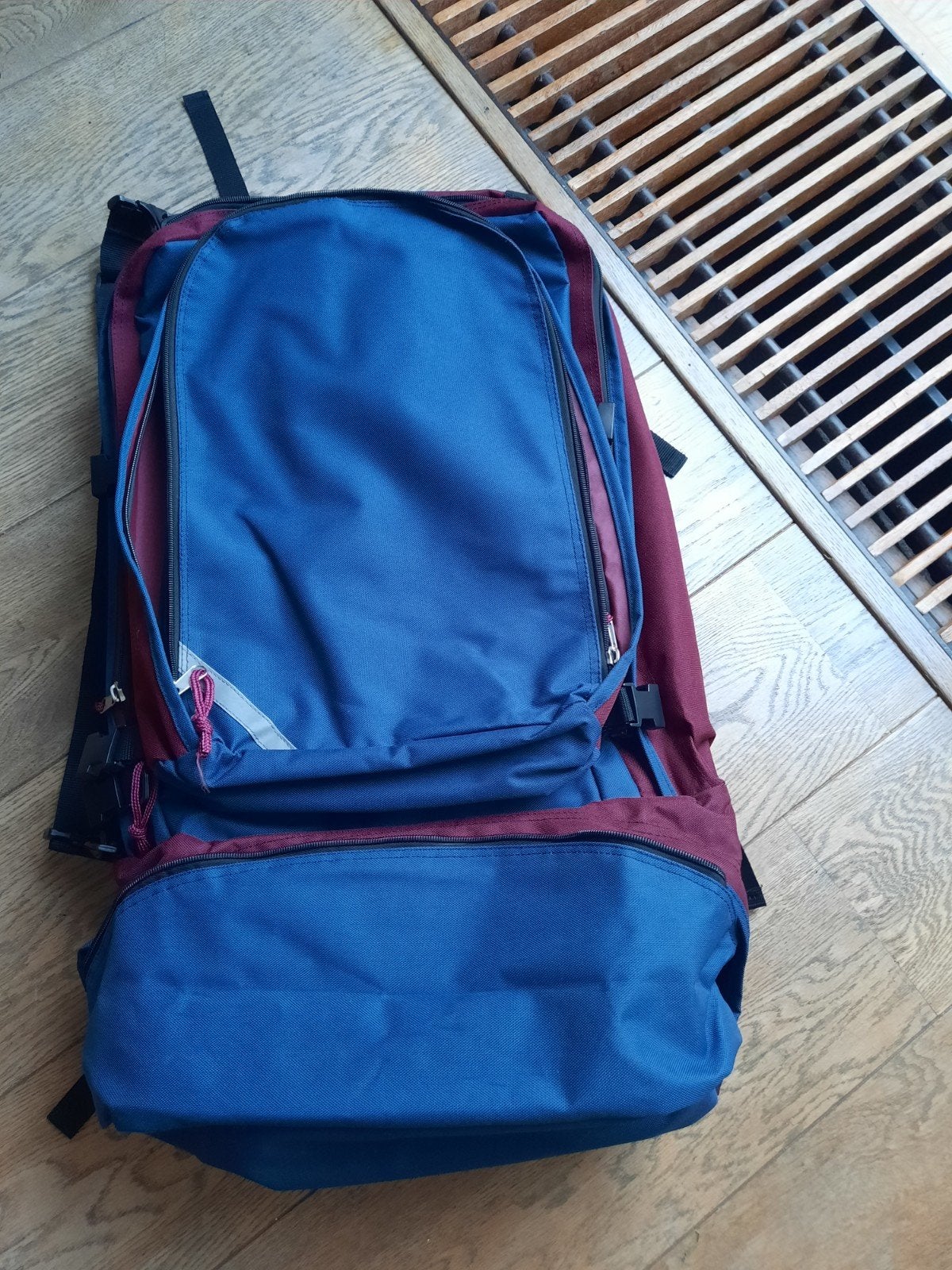 Grote 50 liter rugzak - Ideaal voor reizen en trekking, 40 cm of meer, Gebruikt, Trekking, 60 cm of meer