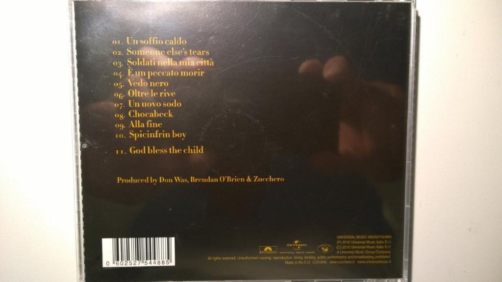 Zucchero Sugar Fornaciari - Chocabeck, Ophalen of Verzenden, Zo goed als nieuw, Poprock