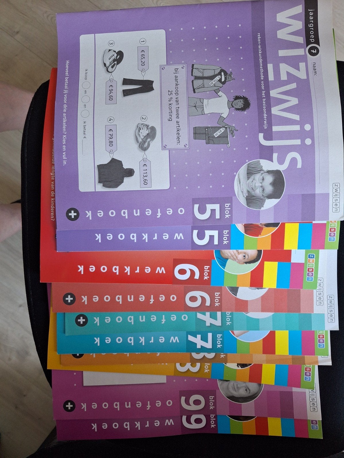 Wizwijs Werkboeken en Oefenboeken Jaargroep 7, Boeken, Ophalen of Verzenden, Nieuw, Overige niveaus, Overige vakken
