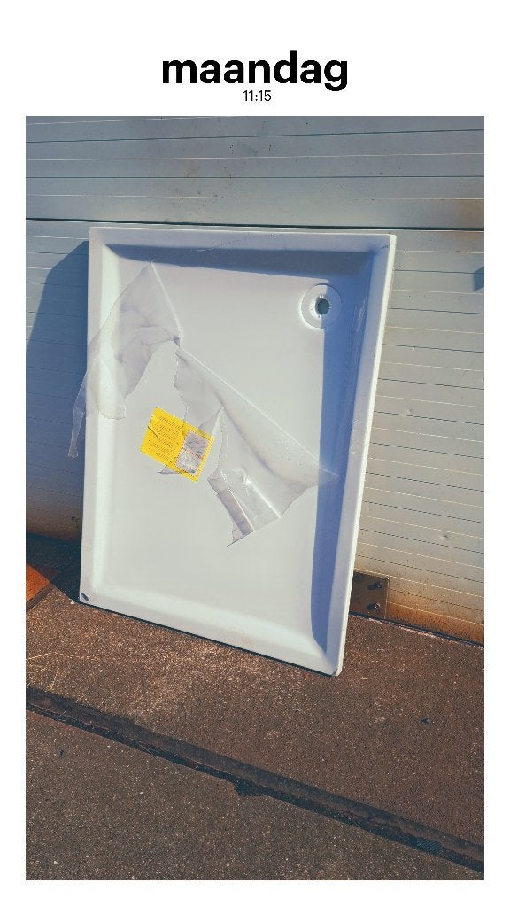 douchebak 120x90x5cm Plieger Kwadrant, Ophalen, Postbus 1, Info@plieger.nl, Nieuw