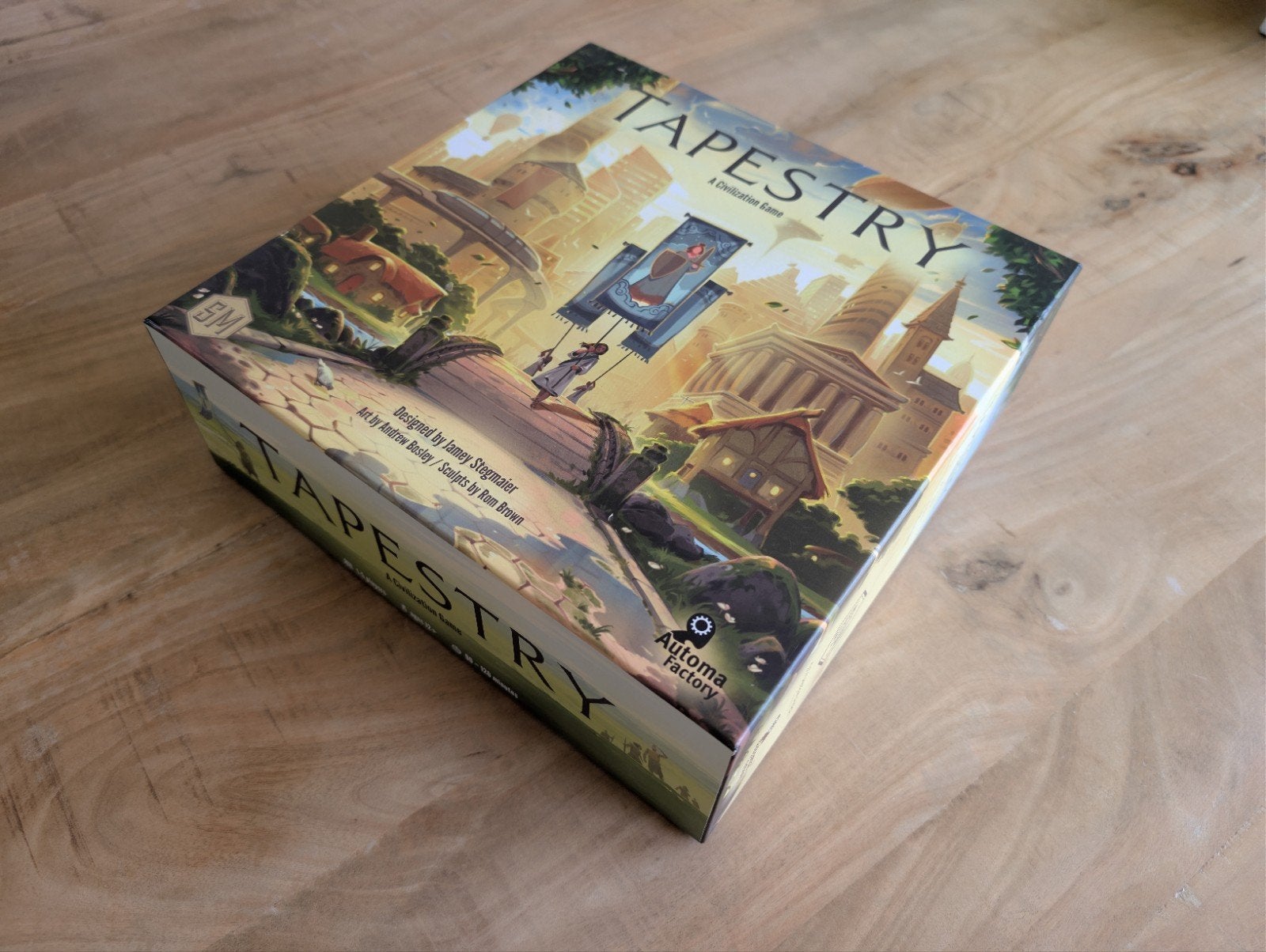 Tapestry (Engelse versie), Hobby en Vrije tijd, Een of twee spelers, Ophalen of Verzenden, Zo goed als nieuw, Stonemaier Games