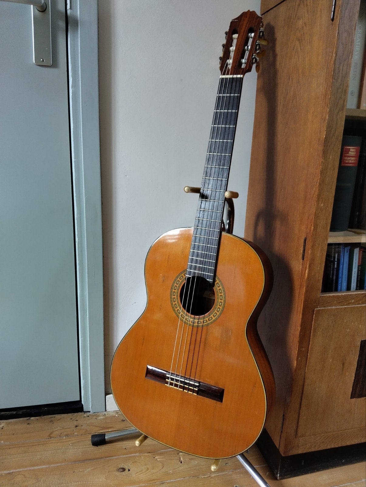 Aria AC15 jaren 70, klassieke gitaar, Muziek en Instrumenten, Ophalen, Gebruikt, Klassieke of Spaanse gitaar