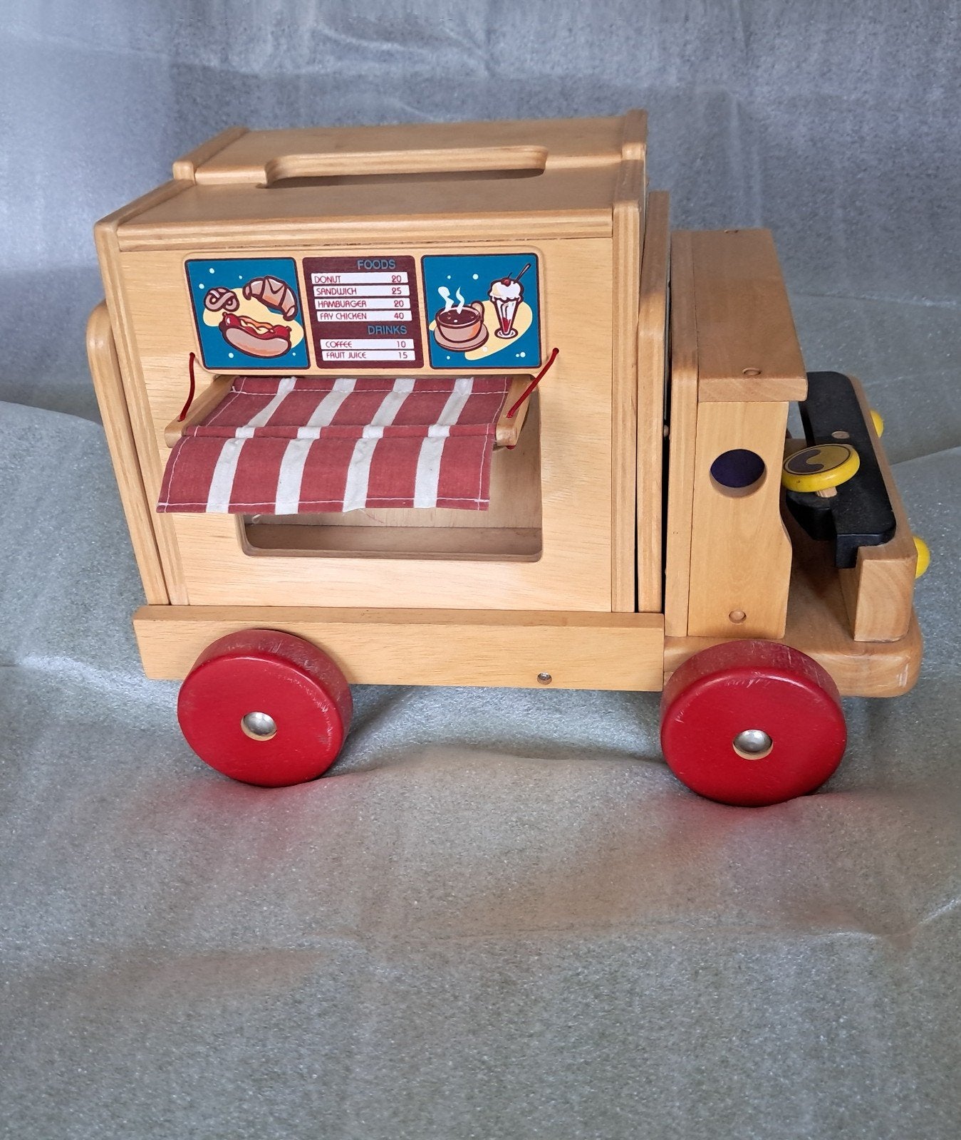 Houten Speelgoed Voedselwagen ⁶, Kinderen en Baby's, Ophalen, Gebruikt