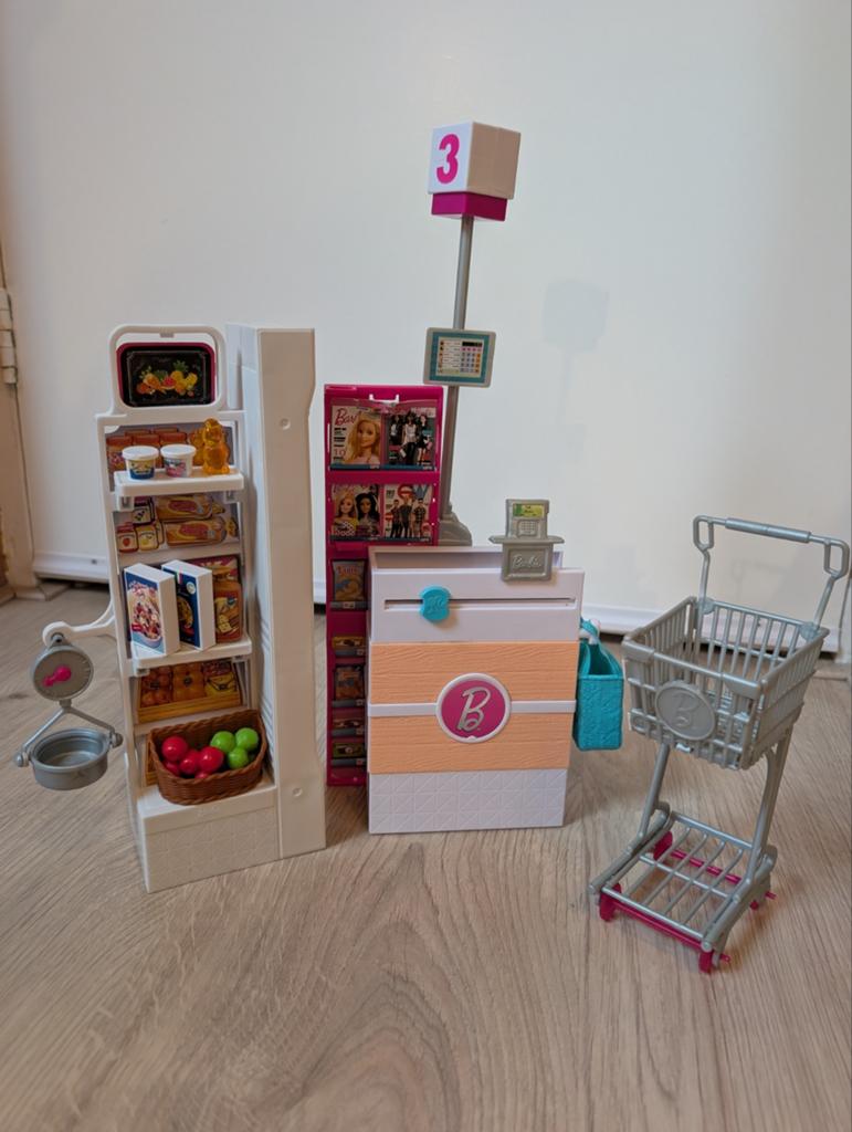 Barbie Supermarkt, Ophalen of Verzenden, Zo goed als nieuw, Meisje