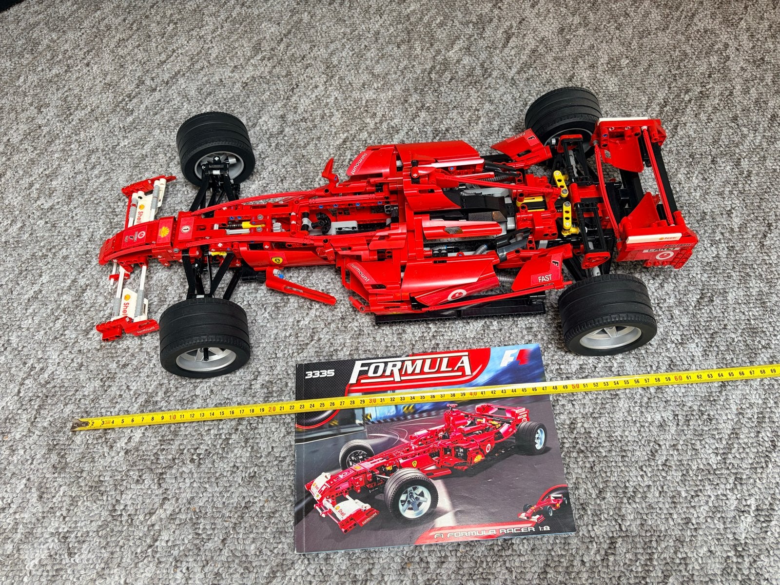 Lego Technic Ferrari Formule 1 Raceauto 3335, Ophalen of Verzenden, Zo goed als nieuw, Overige merken