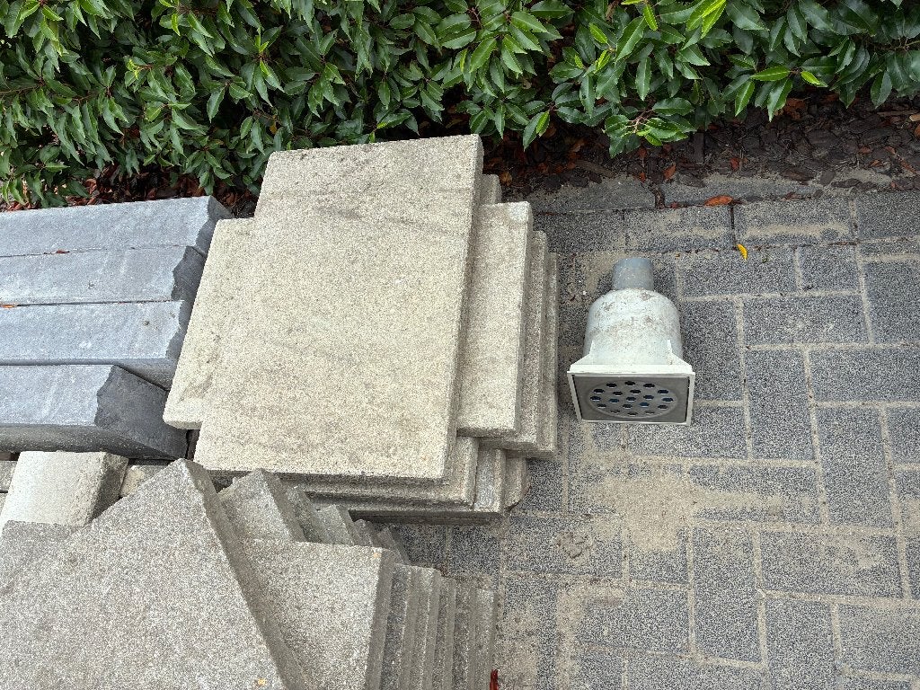 Betontegels, Ophalen, Gebruikt, Minder dan 5 m², Beton